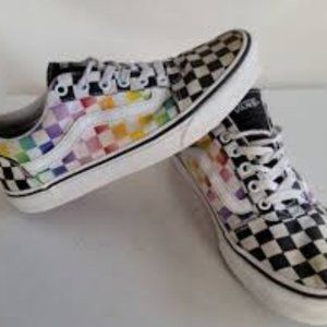 Old School Rainbow Vans